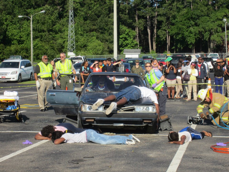 Battery Creek Prom Mock Car Accident - 2012